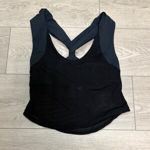 FP Movement by Free People Black and Dark Gray Tank Top